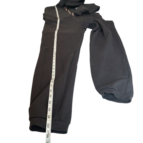 Savage X Fenty Forever Showgirl Hooded Onesie Darknight Grey Size Small Jumpsuit - Picture 5 of 15